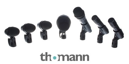 Kit de microphones pour batterie Shure PGA Drumkit 7