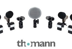 Kit de microphones pour batterie the t.bone DC 1500
