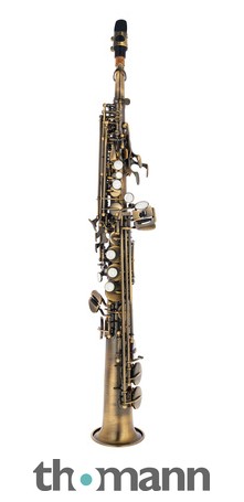 Thomann Antique Soprano Sax – vue du produit