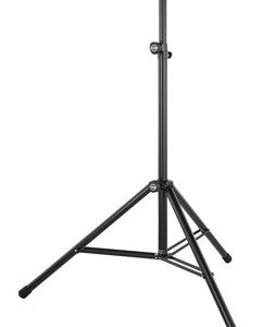 K&M 214/6 Speaker Stand Alu Black, stativo nero in alluminio per diffusori