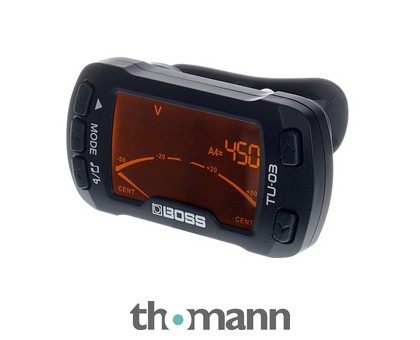 Boss TU-03 Clip Tuner – accordeur pour violon