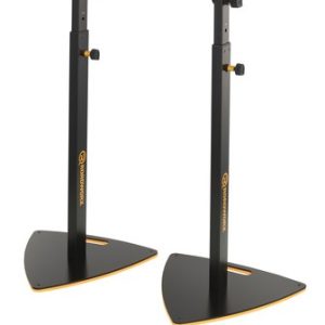 Roadworx Monitor Speaker Stand, coppia di supporti neri per monitor studio