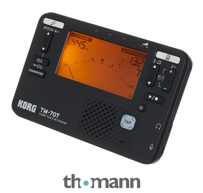 Korg TM-70T Black – accordeur pour violon