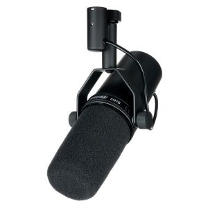 Shure SM7B, microphone dynamique cardioïde XLR pour voix parlée et studio