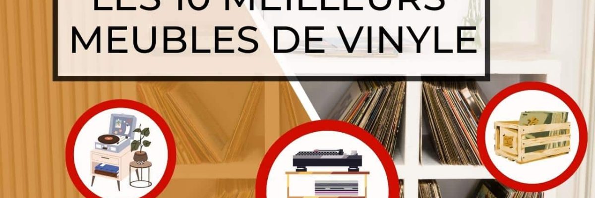 Meilleurs meubles de vinyle