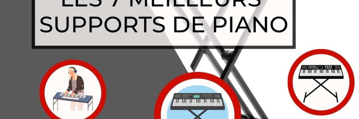 Meilleurs supports de piano