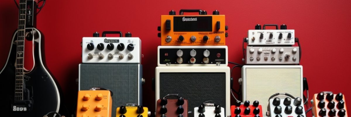illustration Pédales d’Overdrive Guitare