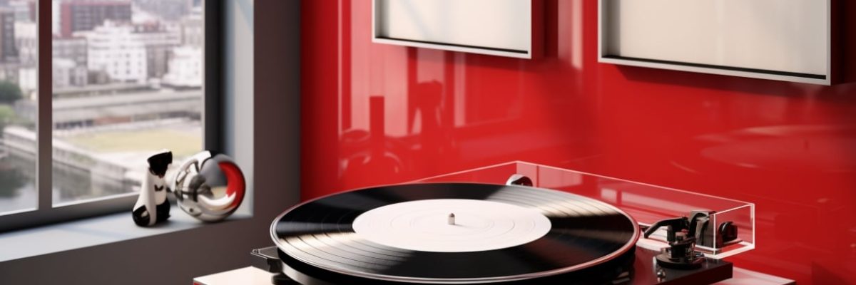 illustration platines vinyles pour audiophile